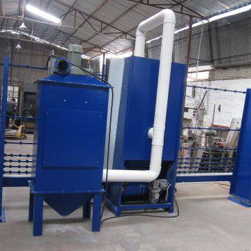 Glass Blasting Equipment 200 X 500mm Plc Glass Sandblasting Machine