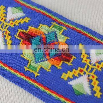 High Quality Embroidery Jacquard Ethnic Ribbon Trim for Garment Accessories photo-3