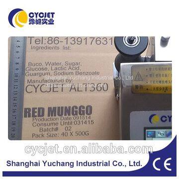 CYCJET ALT382 Inkjet Printer Rechargeable Logo Printer for PE Film photo-2