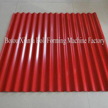 Quality Assured Colored Single Deck Corrugated Roof Board Construction Machinery photo-5