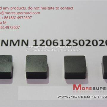Solid CBN Inserts SNMN120612 for Turning Hard Steel Cast Iron Miya@moresuperhard.com photo-5
