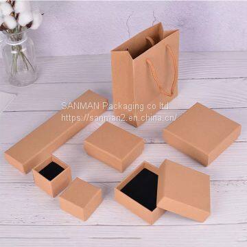 Modern design jewelry paper packaging box