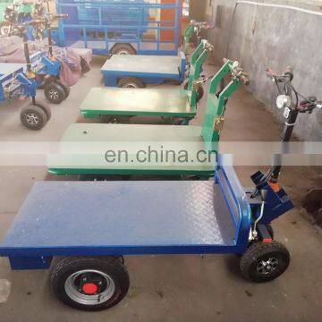 Industrial Goods Carry Electric Trolley and Push Cart for Sale photo-6