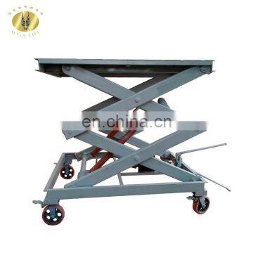 7LSJY Shandong SevenLift 12 Meter Single Person Hydraulic Scissor Lifter photo-2