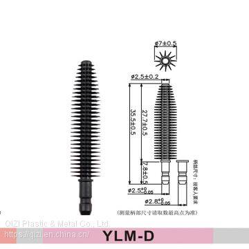 4d Fiber Lash Disposable Silicone Plastic Black Eyebrow Mascara Facial Private Label Tube Brush Wands Bottle Packaging de Soldar Buceo Waterproof With Cap for Eyelash Extensions
