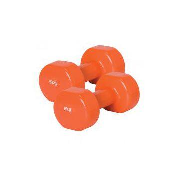 China Manufacture Wholesale 6kg Vinyl Dumbbell