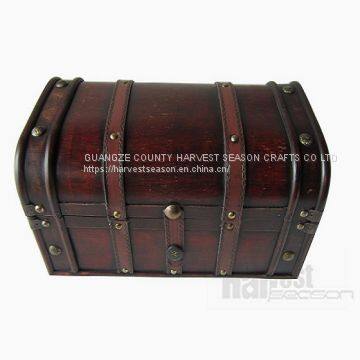 Hot Sell Antique Wooden Treasure Chest