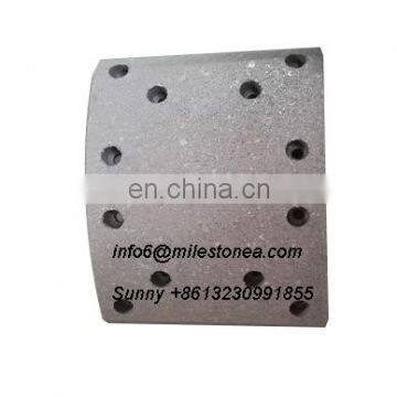 Drum brake lining NNCB31R for Japanese truck trailer