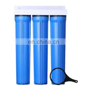 3 stage 20 inch water filter system water filter housing big blue single water filter cartridge housing