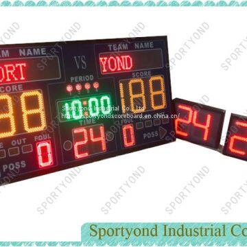 China Electronic Basketball Scoreboard and Shot Clock Supplier
