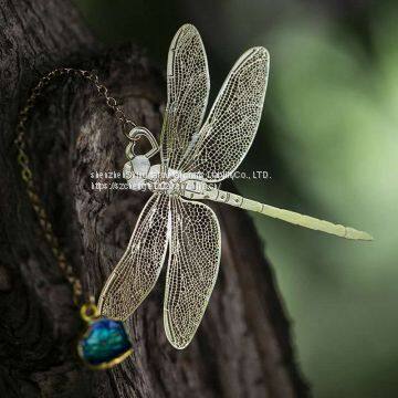 Dragonfly bookmark production bookmark factory free design