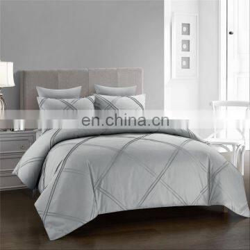 Cheap Pinch Pleated 100% Polyester Queen Size Buy Online Bed Sheets Sheet Bedding Set In Stock