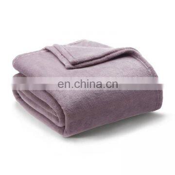 Factory Wholesale Super Soft Polyester Warm Coral Fleece Blanket photo-4