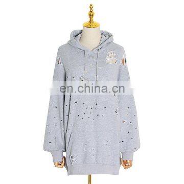 Pullover Hoodie Women Clothing Custom Cotton Sweatershirt