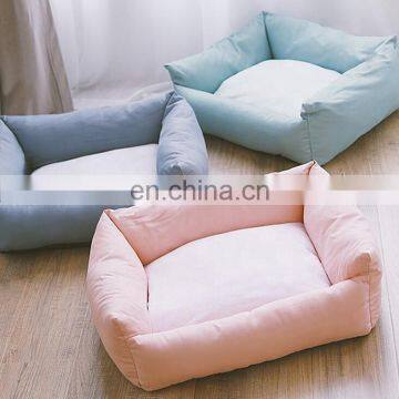 Hot Selling New Type Dog Bed Colorful Rectangle Pet Bed Wholesale Pet Sofa photo-3