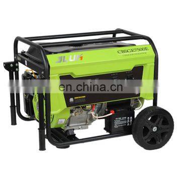 Silent Portable 6000W Electric Start 190FDE Gasoline Engine Generator