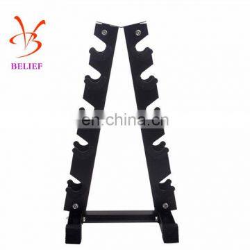 Home Commercial Fitness Equipment Steel Dummbell Storage Display Rack photo-6