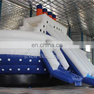 Popular Giant Inflatable Pool Slide,commercial Inflatable Titanic Slide for Sale photo-5