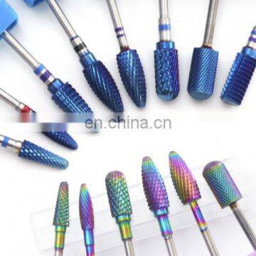 Wholesale Diamond Manicure Nail Drill Bits Tungsten Stainless steel nail drill bits