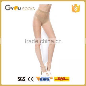 Ladies Thin 30D Short Stockings With Cotton Crotch photo-3
