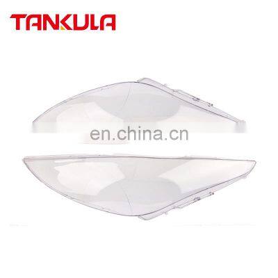 New Style Car Lights Accessories Front Headlight Lens Shade Headlamp Lens Cover For Hyundai Sonata 2011-2014