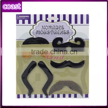 one set many shaped cosmetic beard for sale