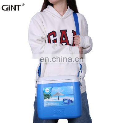 GiNT 8L Eco Friendly PU Foam Hard Case Cooler Ice Chest Portable Belt Cooler Box for Medical Use