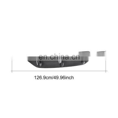 Carbon Fiber Rear Bumper Lip Diffuser for Mercedes Benz E Class C238 E200 E300 E500 Sport 2017-2018 photo-5