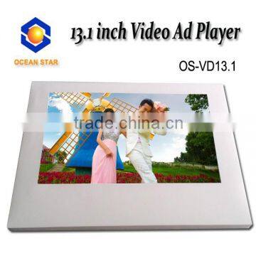 7 inch lcd display video brochure for advertising