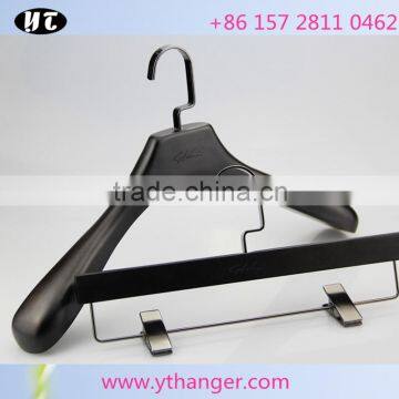 2016 Best Selling Wooden Hanger and Pants Hanger With Special Hook photo-2