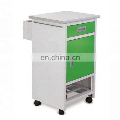 Good quality Hospital medical metal steel bedside cabinet locker