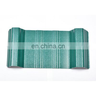 New Building Material Corrugated Gazebo Roofing Sheet Plastic Carbon Fiber ASA Synthetic Resin Tile