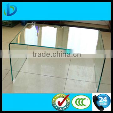 high safety curved glass panels