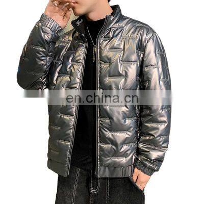 Plus size Christmas xmas sale men's casual jacket  big and tall winter Puffer Jacket men's bread bubble coat