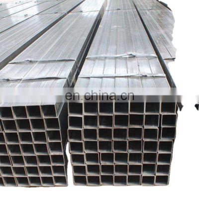 Square hot dip galvanized steel hollow steel pipe GI SHS / RHS Tube