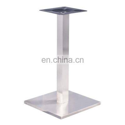 Table Base Luxury Silver Round Marble Furniture Restaurant Coffee Dining Chrome Tulip Modern Metal Stainless Steel Table Base