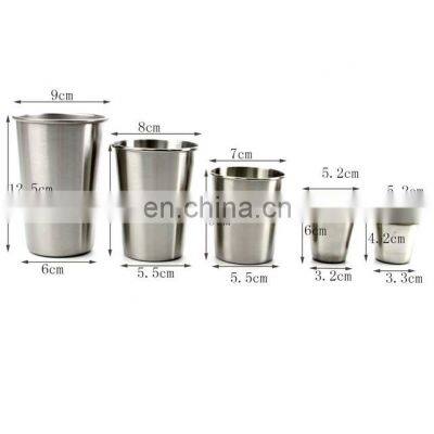 Factory Price 304 Stainless Steel 500ml Pint Cups photo-5