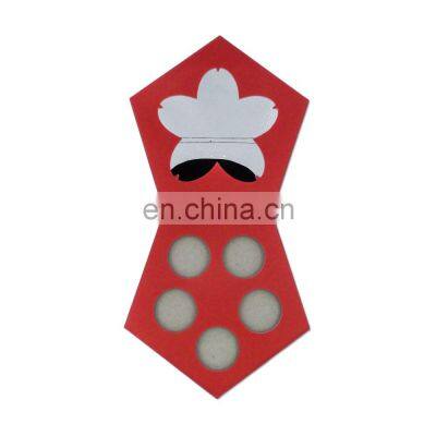 Luxury Pentagon Shaped Eye Cosmetics Package Makeup Palette Cardboard Cosmetic Package