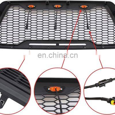 Spedking 2016 2017 2018 2019 Pickup Accessories Parts Front TRD Car Grille With Amber Light for Toyota Tacoma photo-4