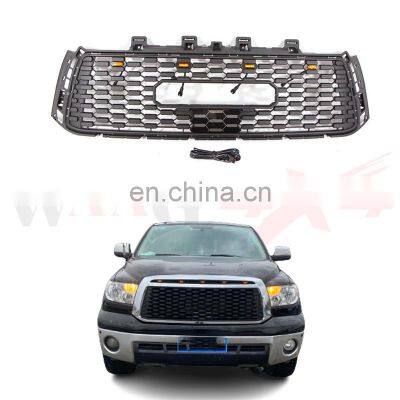 Hot Selling Classic Style Body Kit Car Grill With Light Letters for Toyota Tundra 4x4 Truck Accessories photo-3