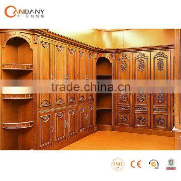 Open style solid wood wardrobe, wardrobe diy