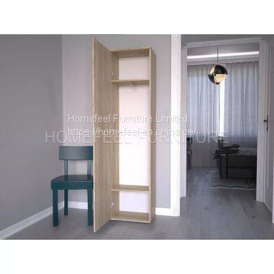 1 Door Mirrored Wardrobe Closet For Apartment