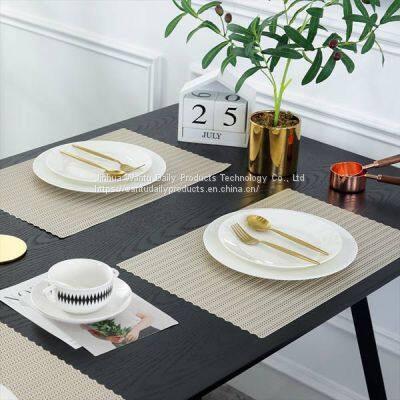 WANTU JH8005 LIGHT GOLD Vinyl Placemat