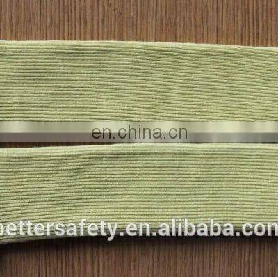 High Dexterity Yellow Heat Resistant Aramid Fiber Wholesale Arm Sleeves Cut Proof photo-2