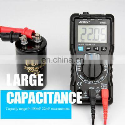 MESTEK LCD Digital Multimeter 9999Counts Multimetro AC/DC Volt Amp Ohm Diode Continuity Tester Auto Ranging Multitester photo-5