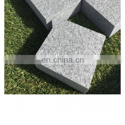 CE certificate china grey granite pavers flamed