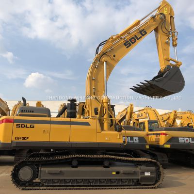 SDLG hydraulic excavators E6400F with 2.0M3 bucket good price