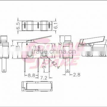 Long Lever Type Micro Switch photo-4