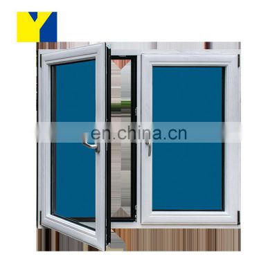 10 years warranty NFRC tilt and turn window modern style aluminium windows Tempered glass window