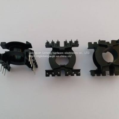 transformer bobbin manufacturers plastic PQ3220  material with good high temperature resistance.